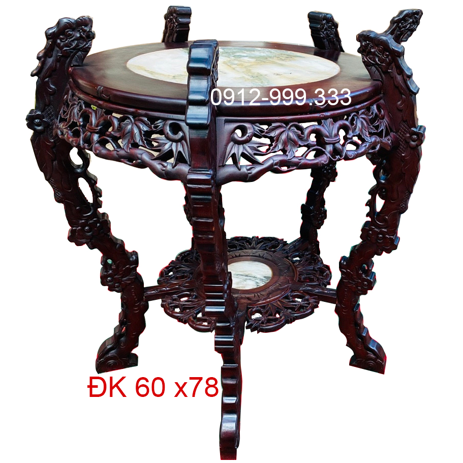 đôn trúc gỗ gụ