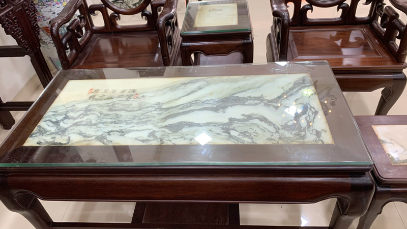 Bộ ghế móc 6 món gỗ gụ