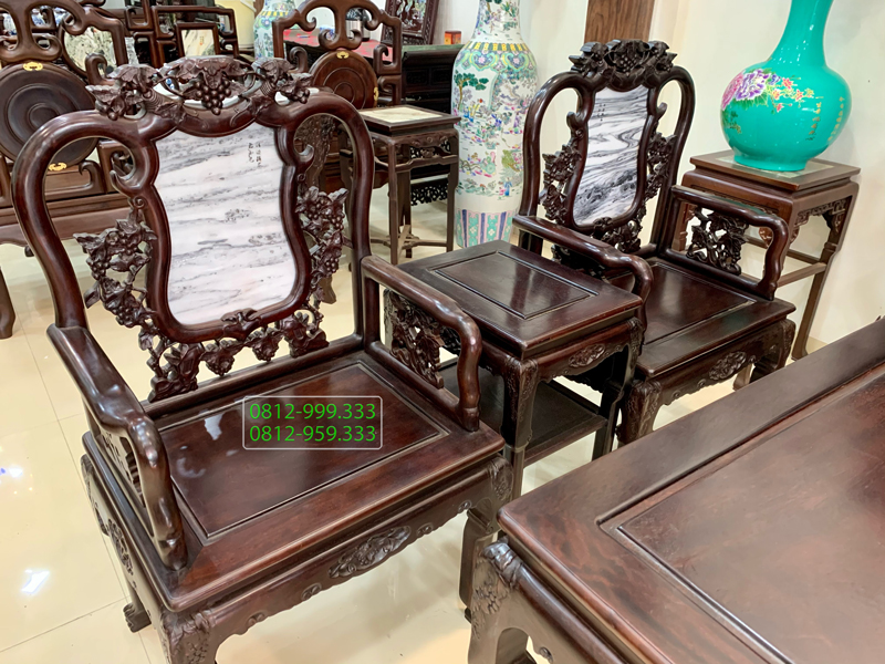 bộ ghế vách nho