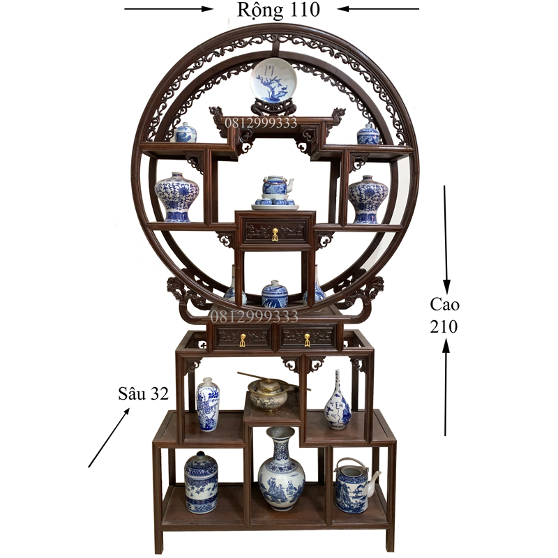 kệ bày đồ bình phong