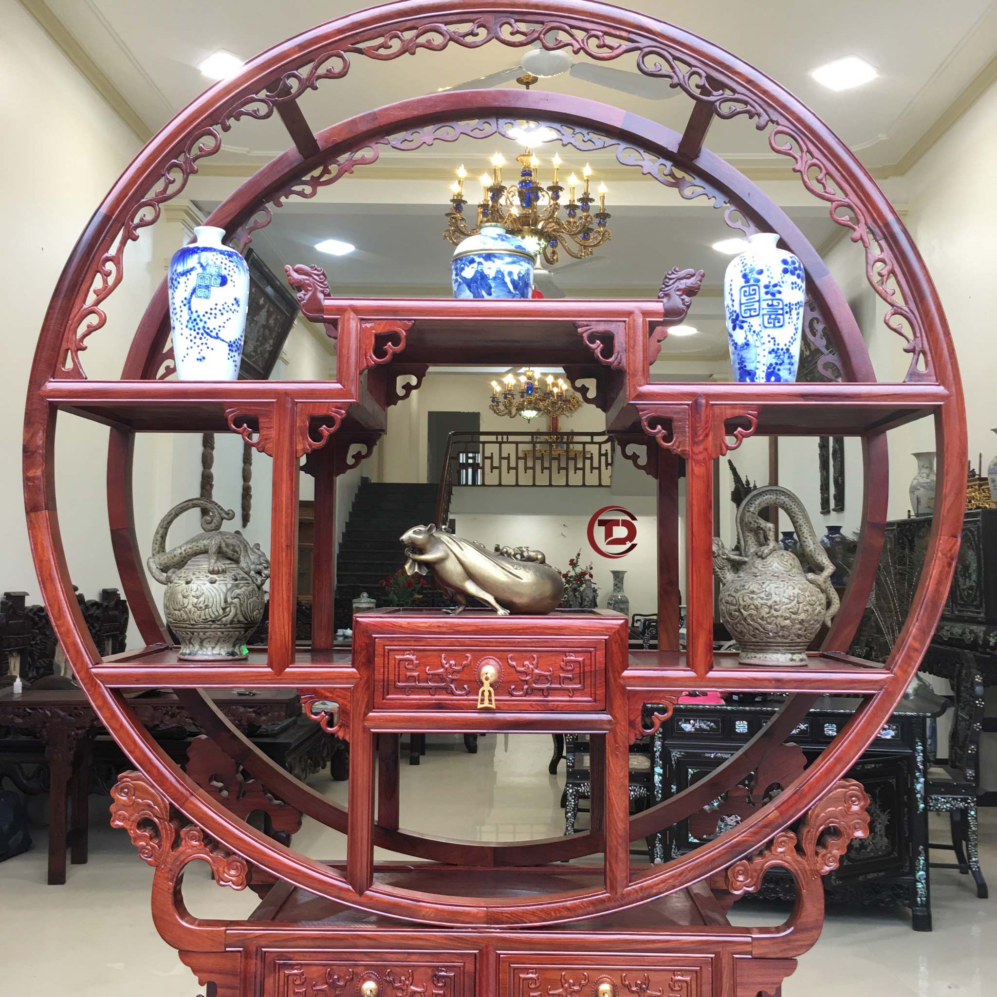 kệ bày đồ bình phong