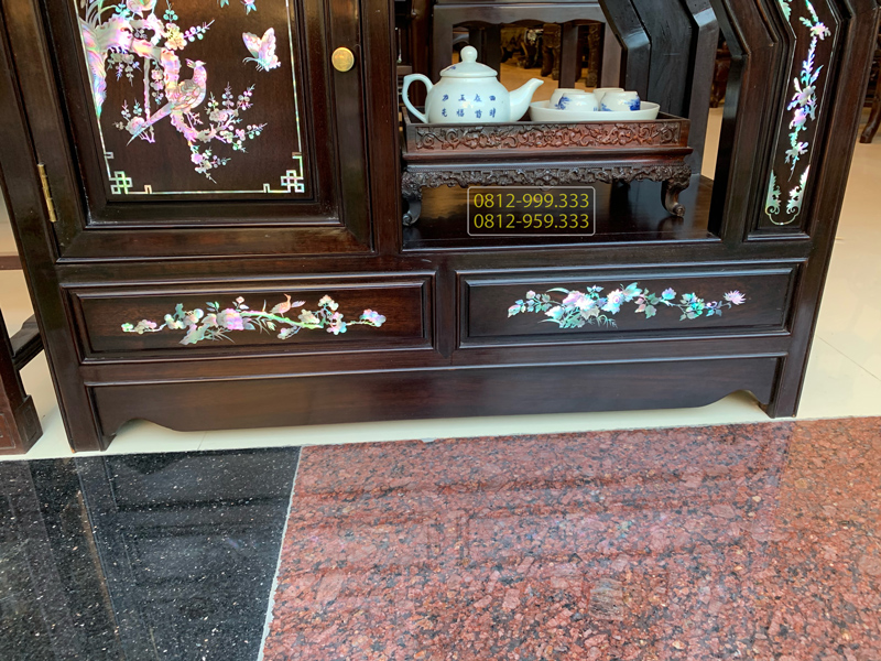 Mẫu kệ tivi gỗ gụ đẹp