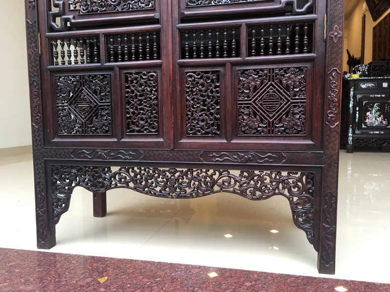 tủ sách gỗ gụ