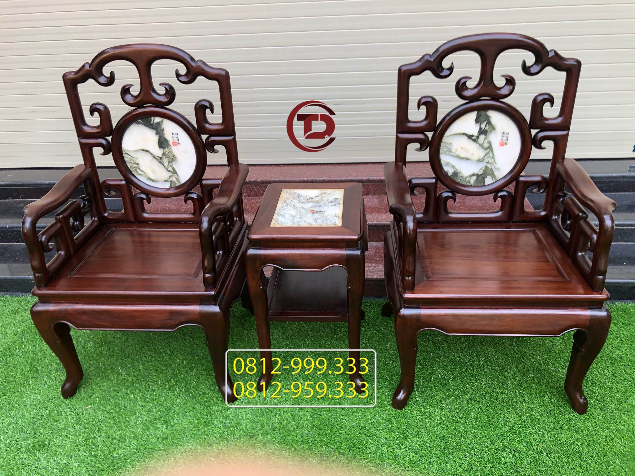 ghế móc gỗ gụ