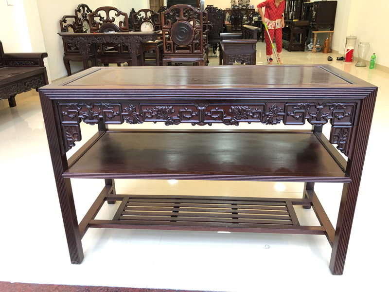 Trường Kỷ Gỗ Gụ Tích Tứ Dân