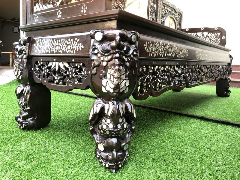 trường tam sơn cẩn ốc xà cừ đỏ lủa vàng chanh