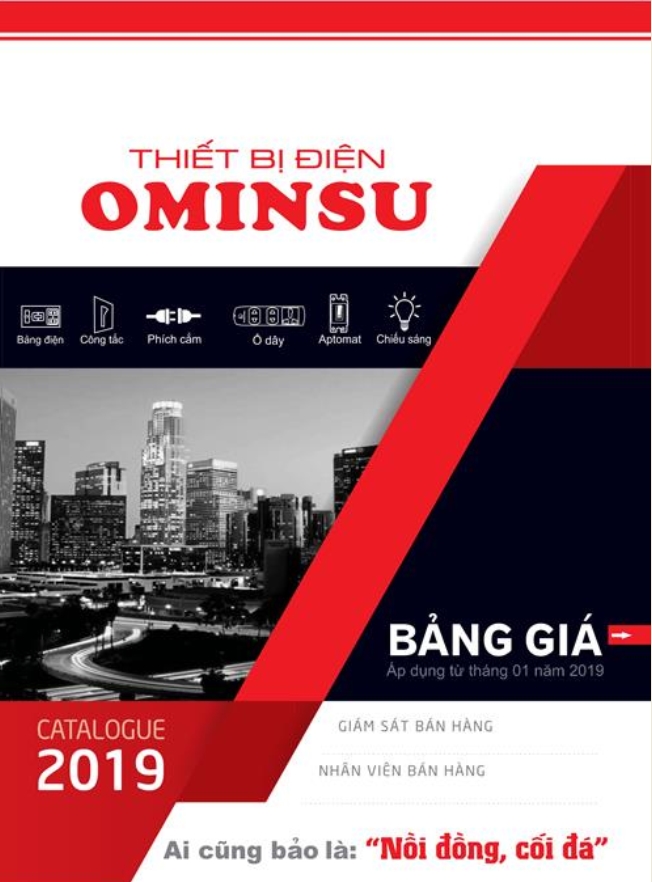 Bảng giá thiết bị điện Ominsu