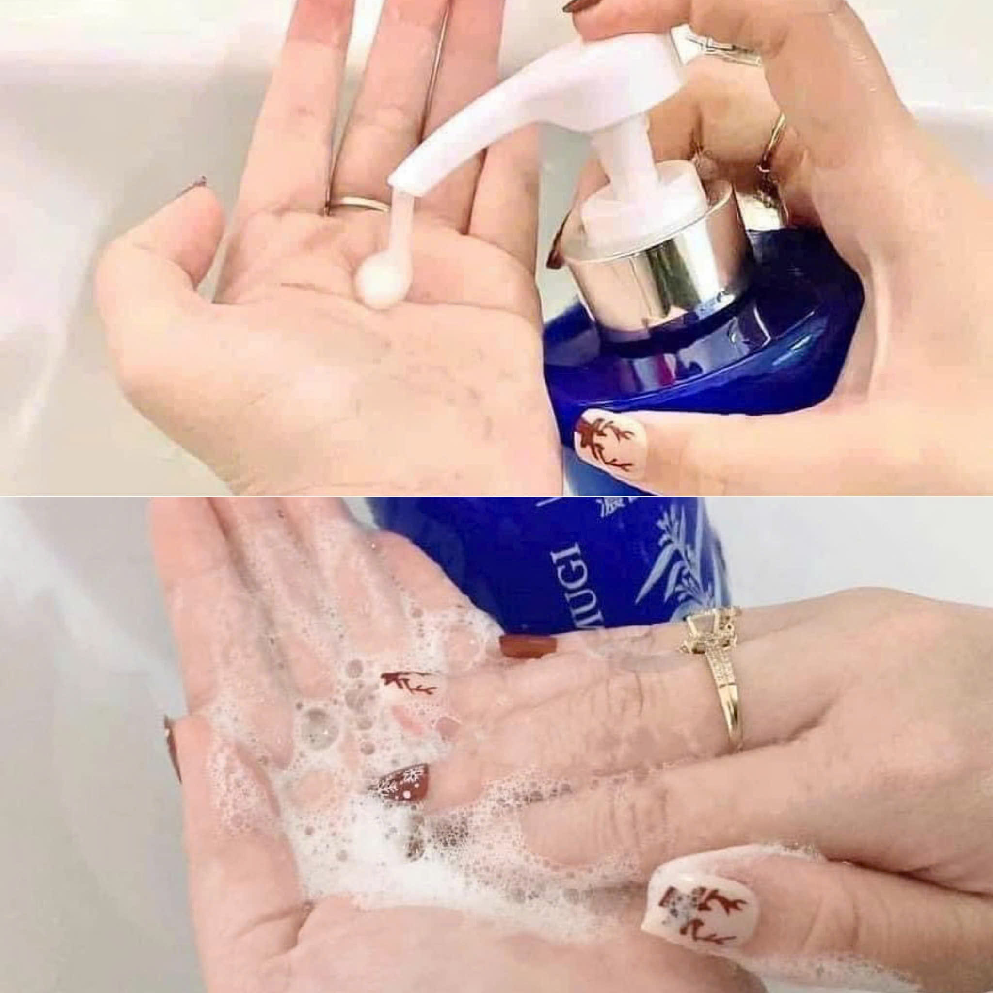 sua-tam-duong-am-hatomugi-xanh