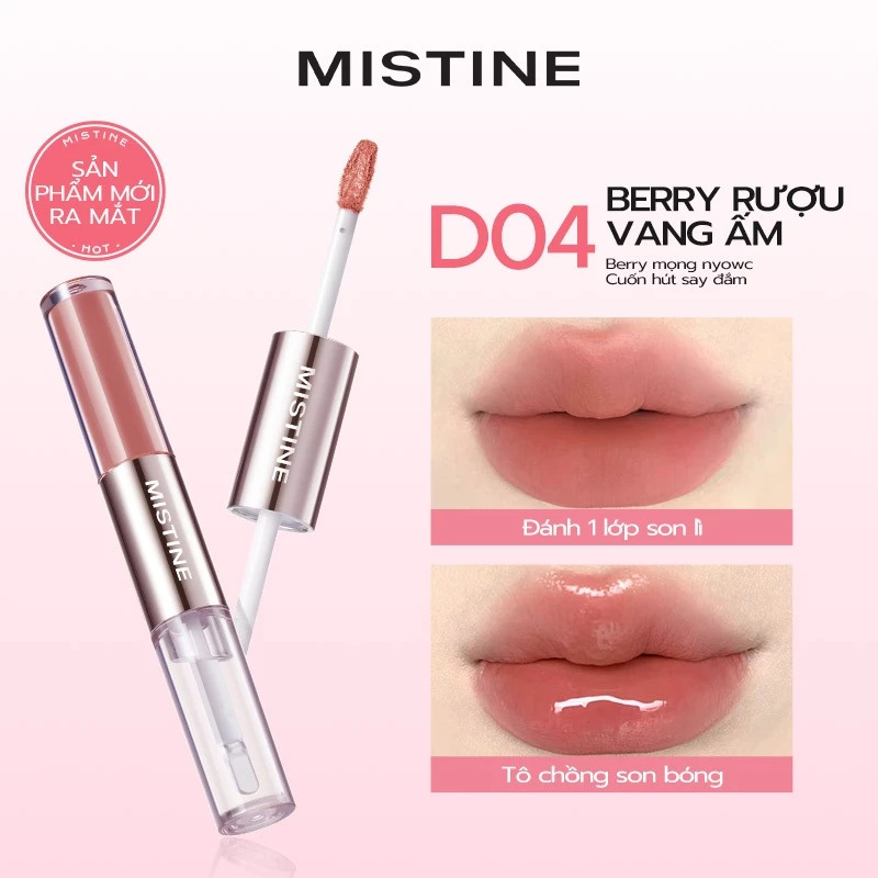 Son 2 đầu MISTINE D04