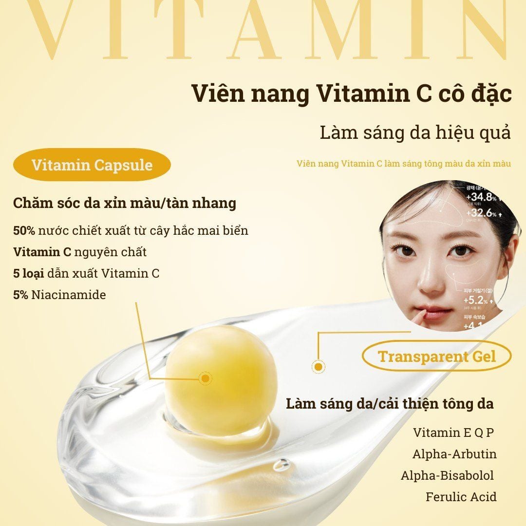 Thành phần của Kem dưỡng Medicube đen Deep Vita C