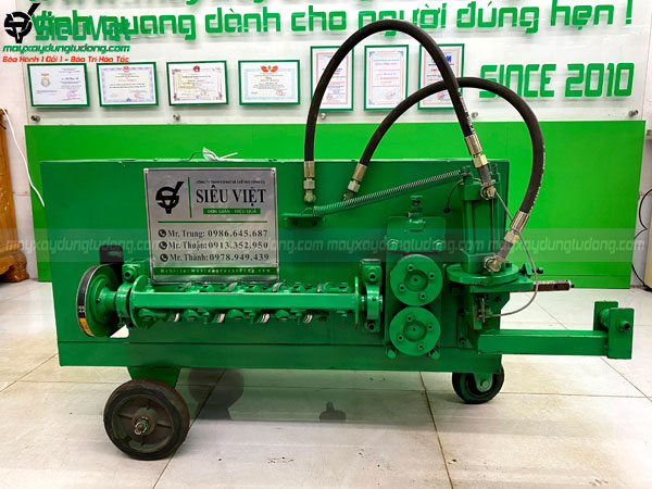 Máy duỗi cắt sắt tự động NC-27