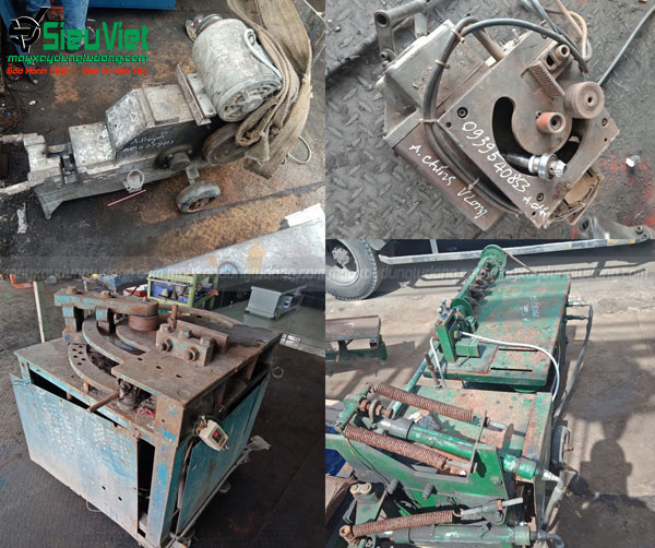 Máy gia công sắt hư hỏng tại các công trình