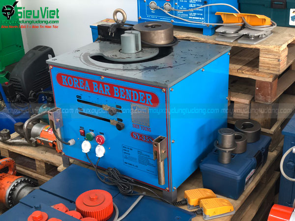Máy uốn sắt SY-35S Shin Young Hàn Quốc