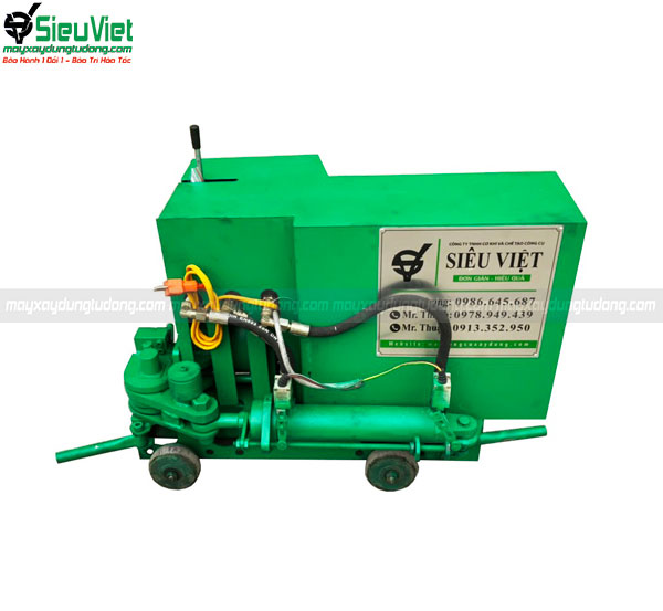 Máy uốn cắt sắt thủ công do Siêu Việt sản xuất