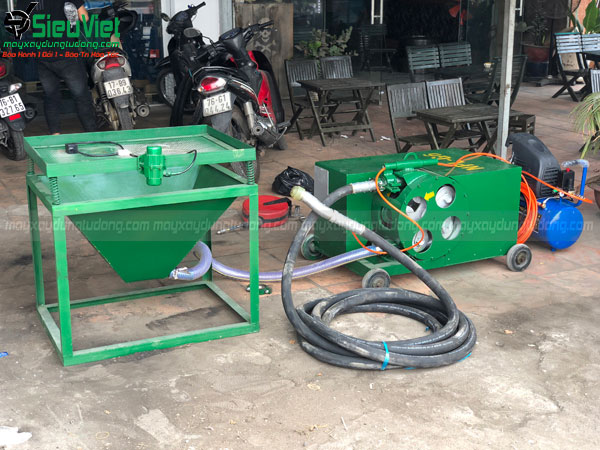 Máy phun vữa trát tường