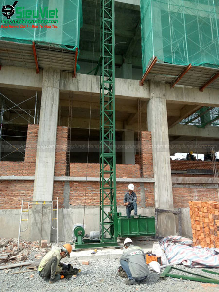 Vận thăng nâng hàng Siêu Việt 1 tấn