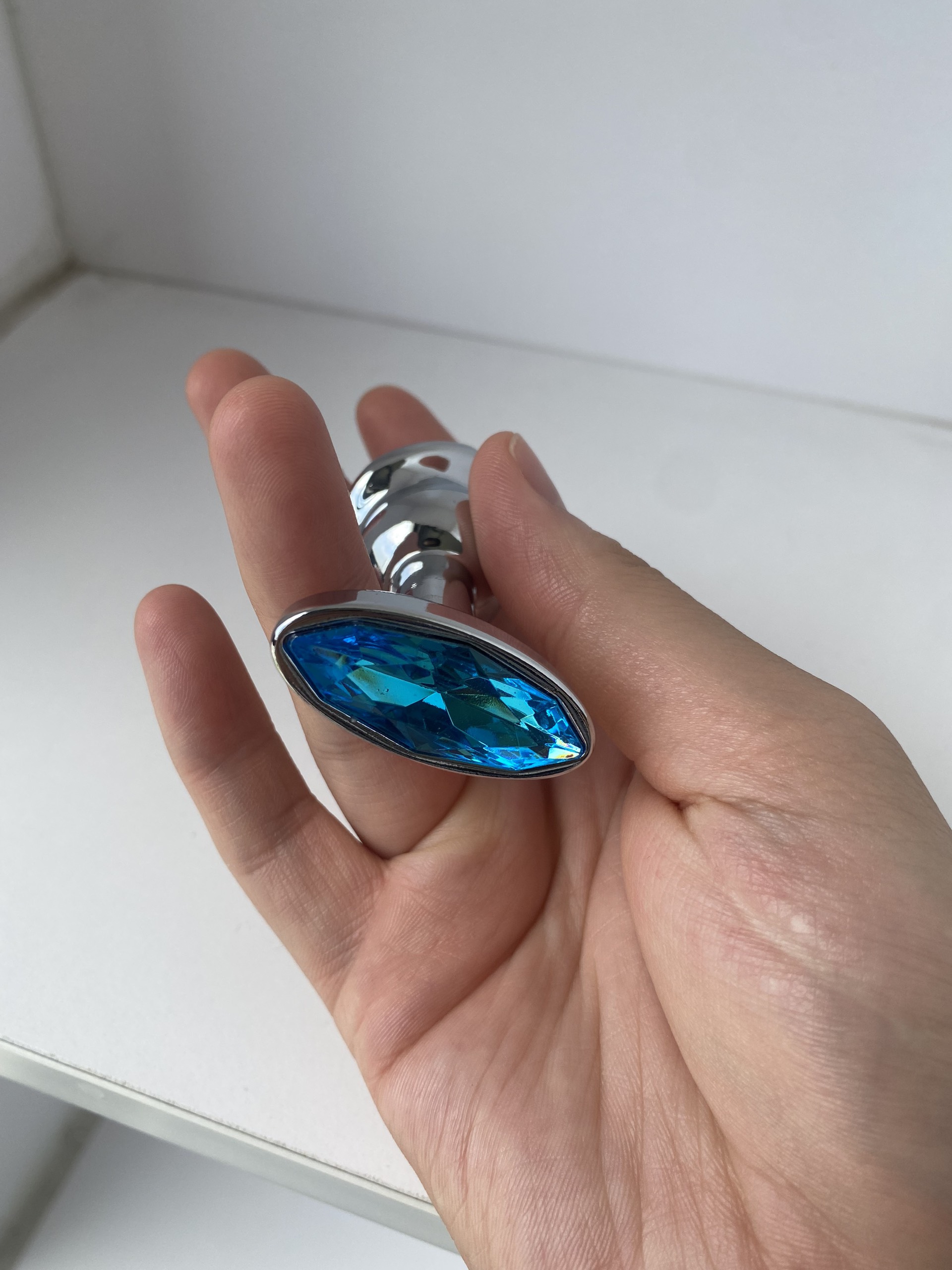 Phích cắm hậu môn Inox hình đầu khấc