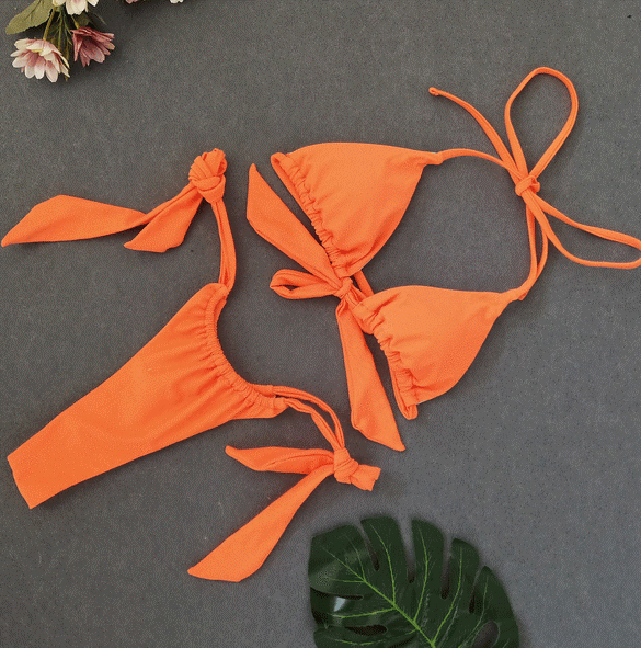Bikini 2 mảnh quần buộc nơ