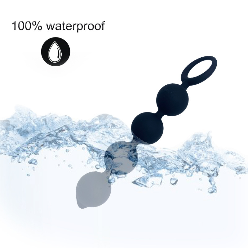 Chuỗi hạt hậu môn 4 viên bi tròn đặc