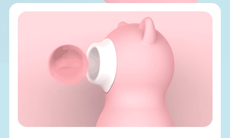 Trứng rung 2 đầu rung hút liếm hình con gấu