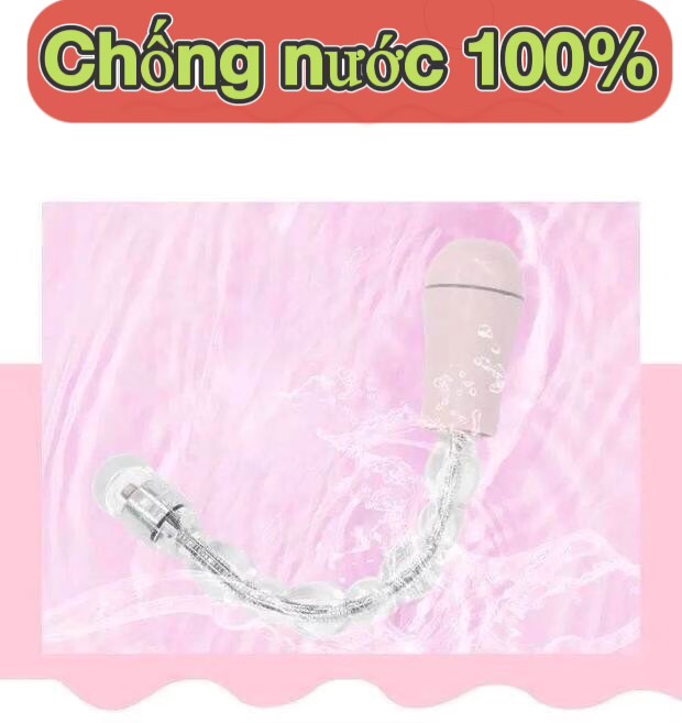 Chày rung hậu môn uốn lượn sạc Pin