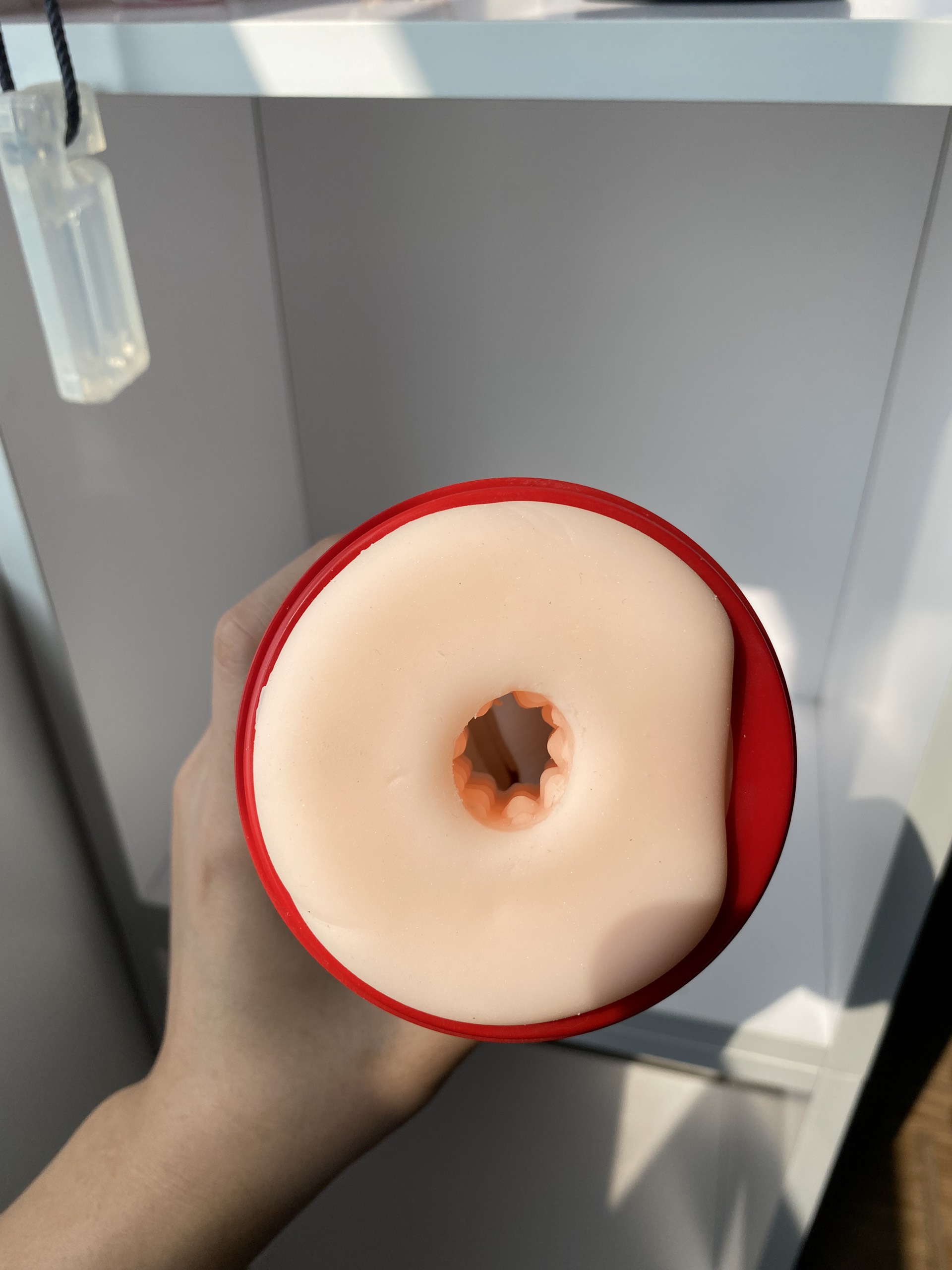 Cốc thủ dâm 2 khoang lưỡi liếm rên la tỏa nhiệt kích thích TẶNG GEL BÔI TRƠN 60ML