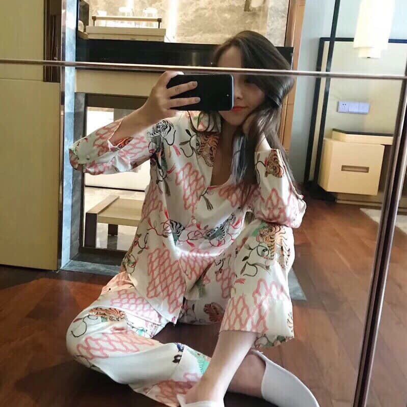 pijama lụa satin cao cấp