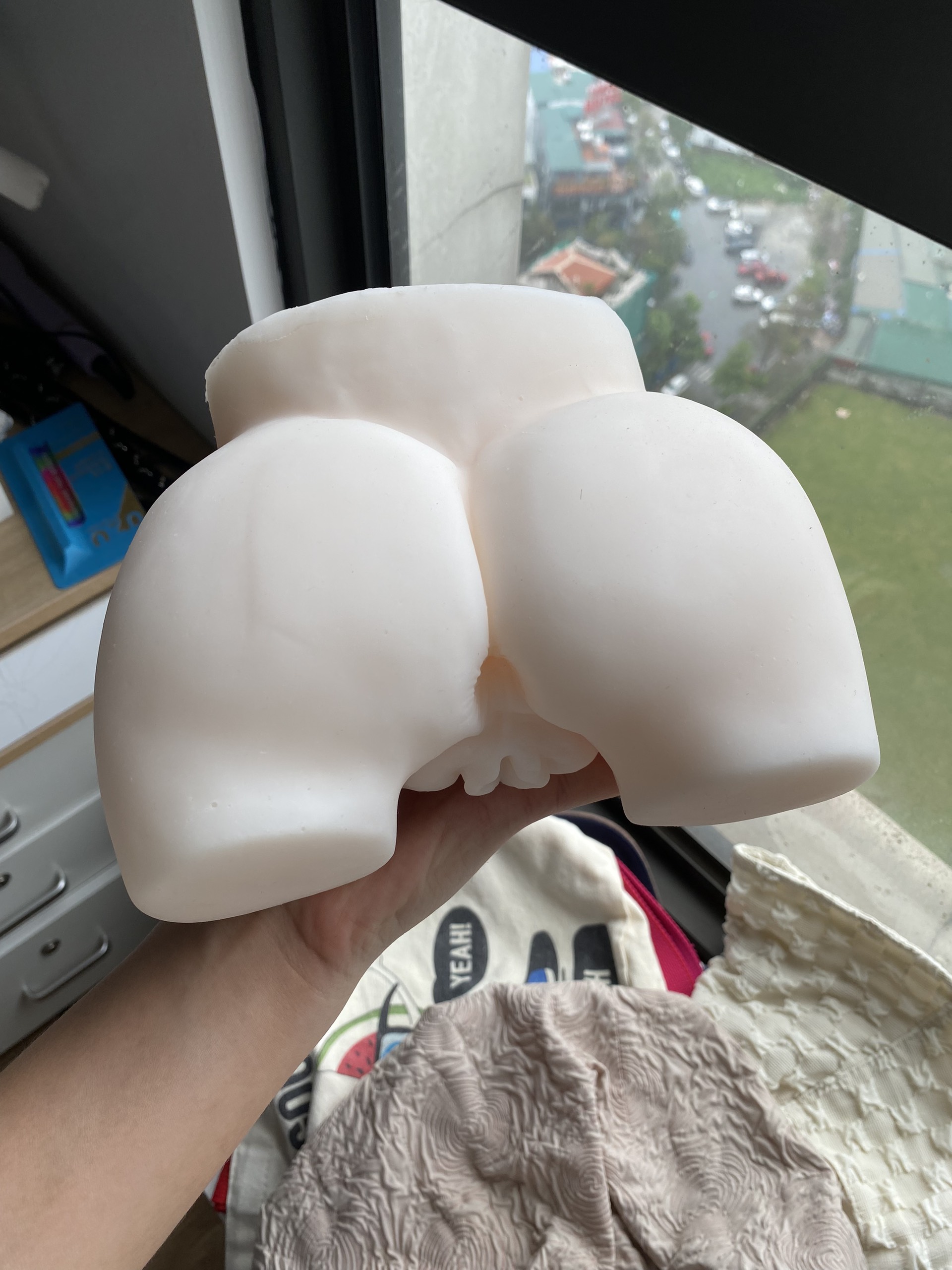 Búp bê tình dục da trắng mông to bướm múp Buttocks