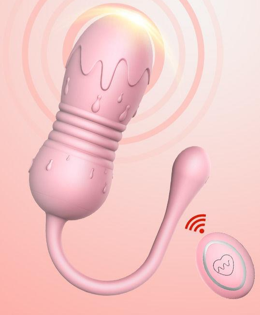 Trứng rung điều khiển từ xa rung thụt cao cấp