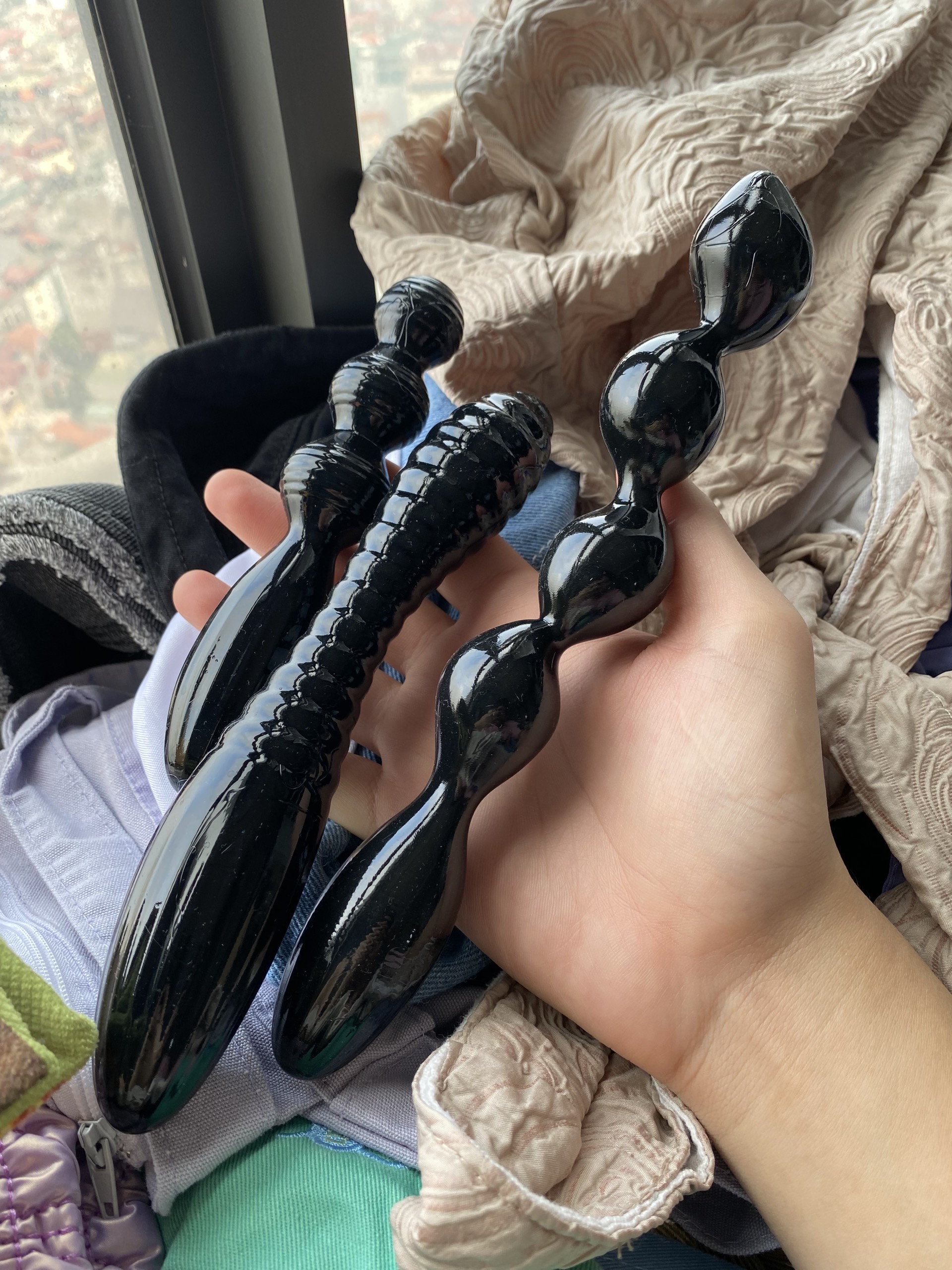 Que chọc hậu môn Silicon dẻo