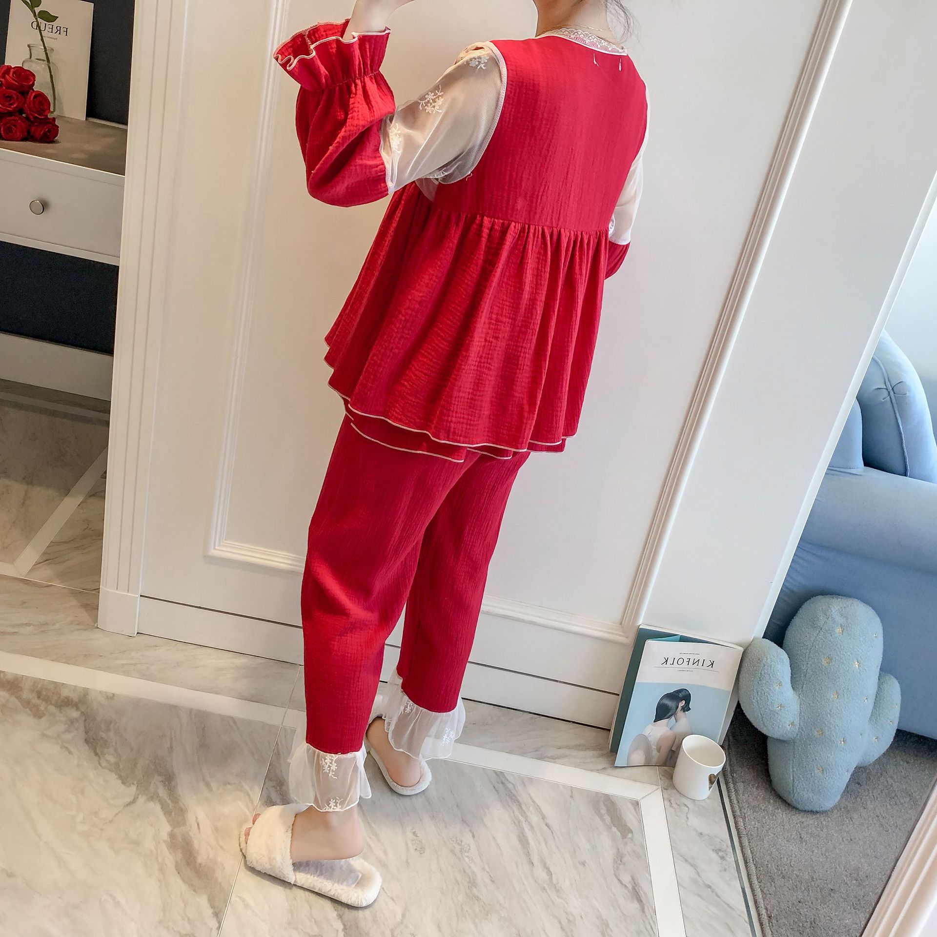 bộ ngủ bánh bèo