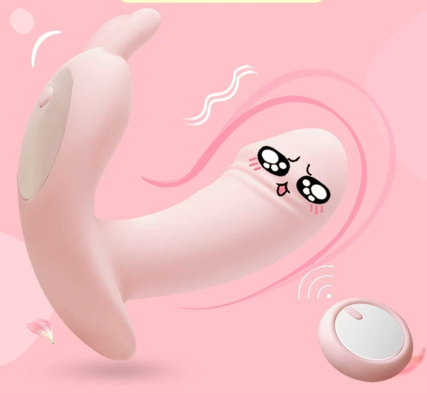 Quần lót rung hình dương vật có điều khiển Sạc Pin