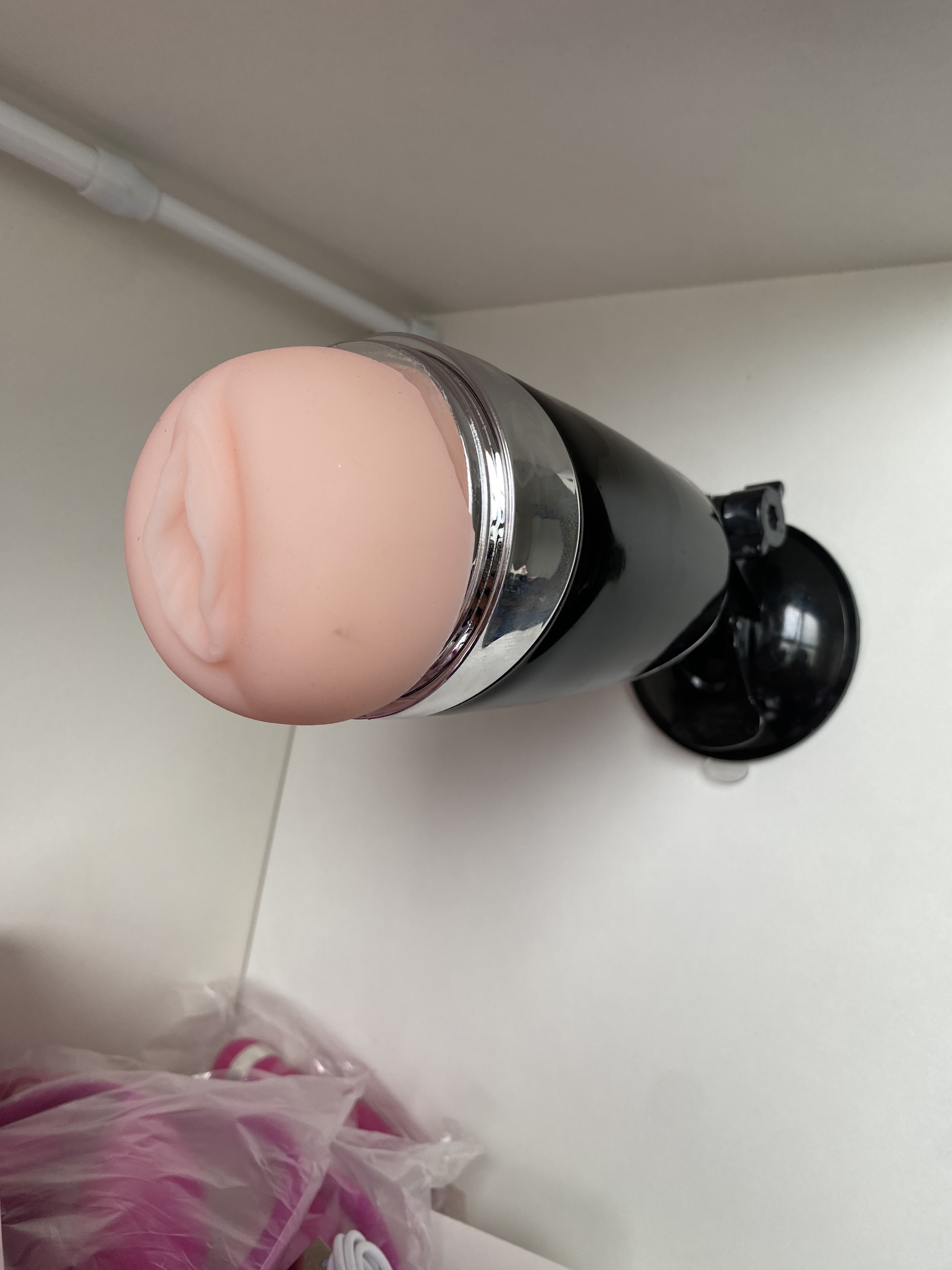 Âm đạo giả gắn tường A8 rung tự động