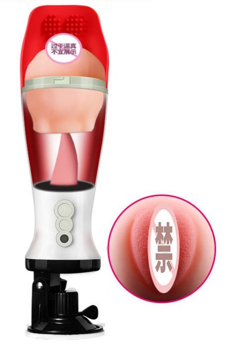 Cốc thủ dâm gắn tường kích bi âm đạo hồng hào sần sùi rung rên