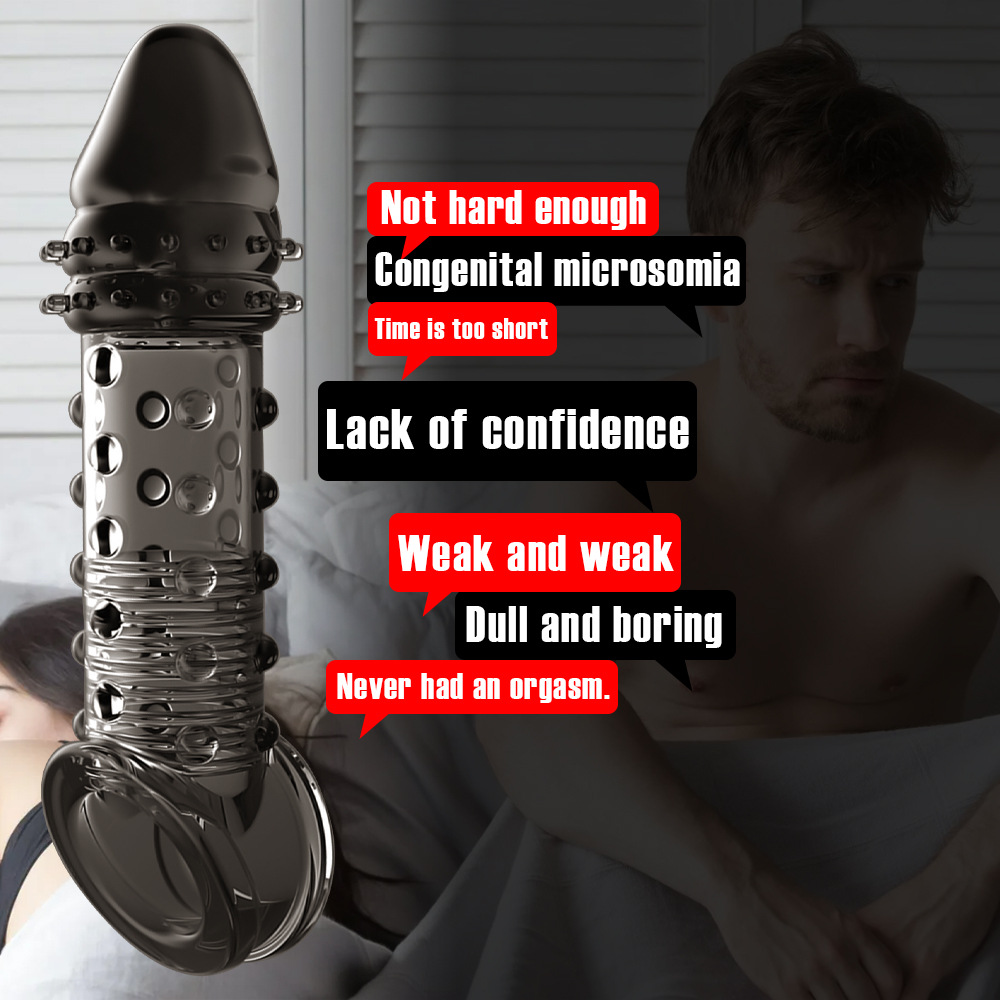 Bao Cao Su Đôn Rung Black Muscle Meleon Kéo Dài 19cm