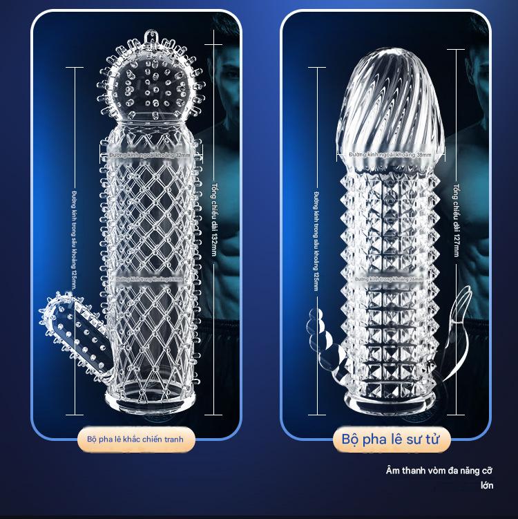 Bao Cao Su Gai Crystal 3 Trong 1 Tăng Cảm Giác Cho Cặp Đôi