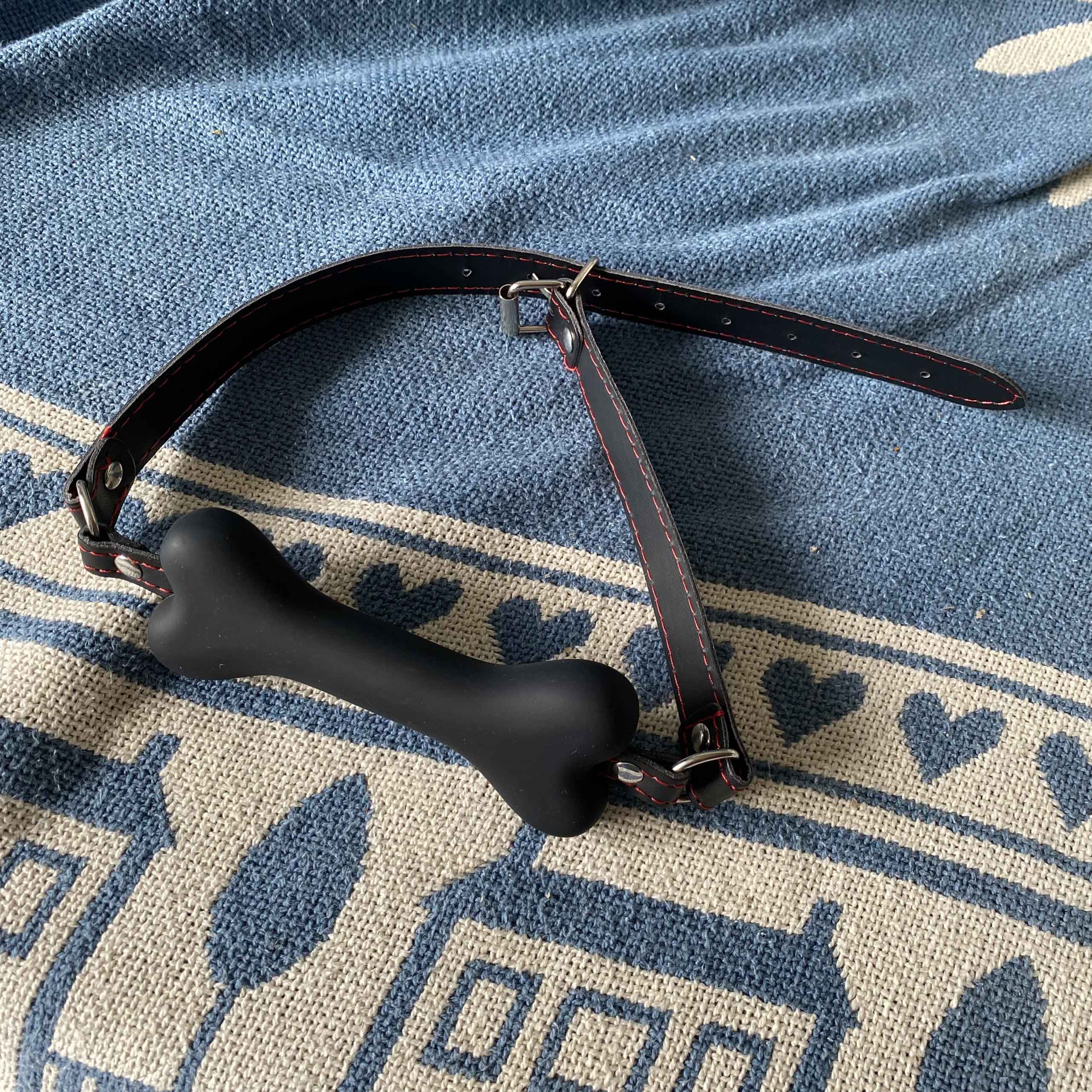 Bịt miệng Bit Gag xương chó