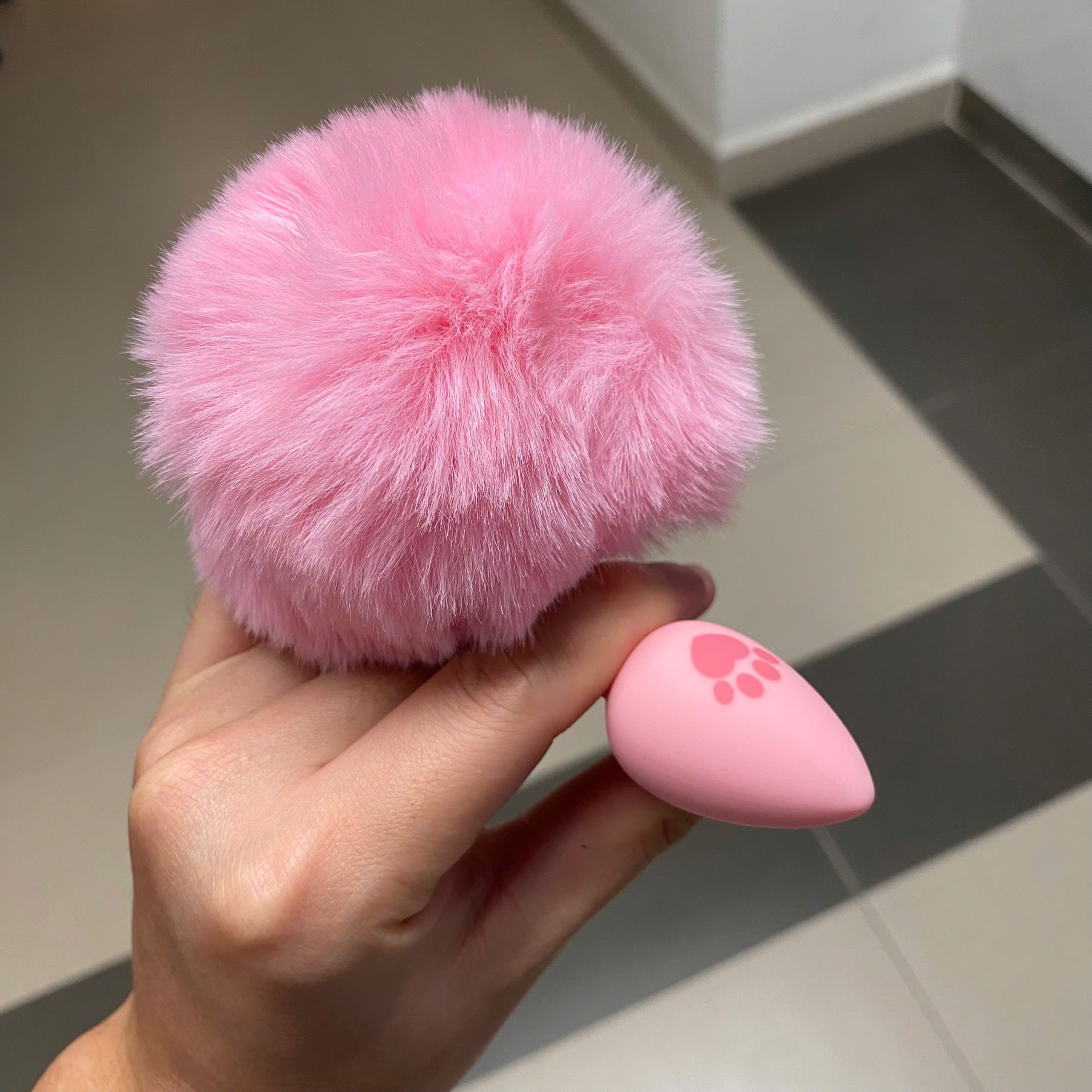 Butt plug đuôi thú nhiều màu lông mềm mịn cao cấp