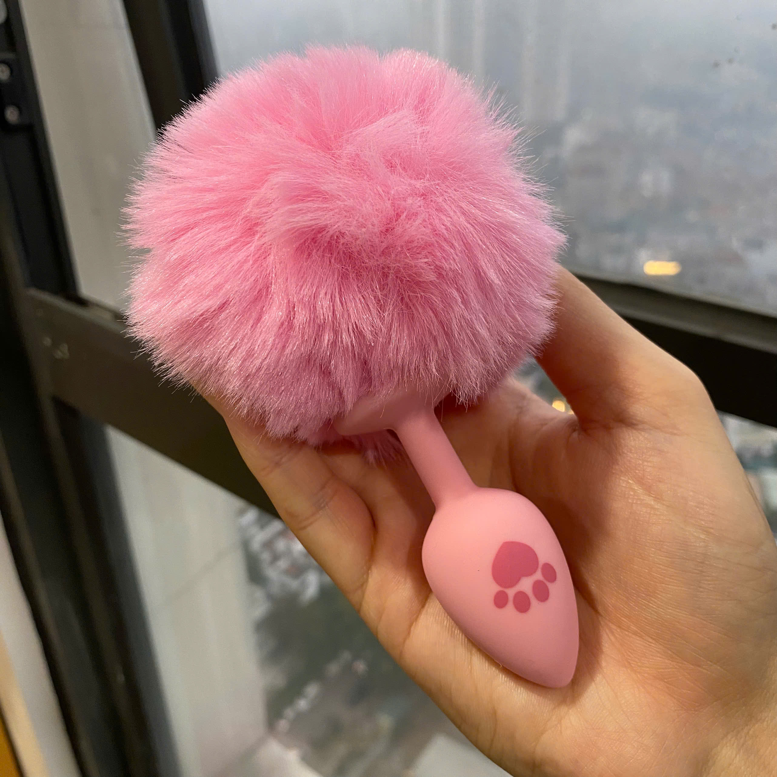 Butt plug đuôi thú nhiều màu lông mềm mịn cao cấp