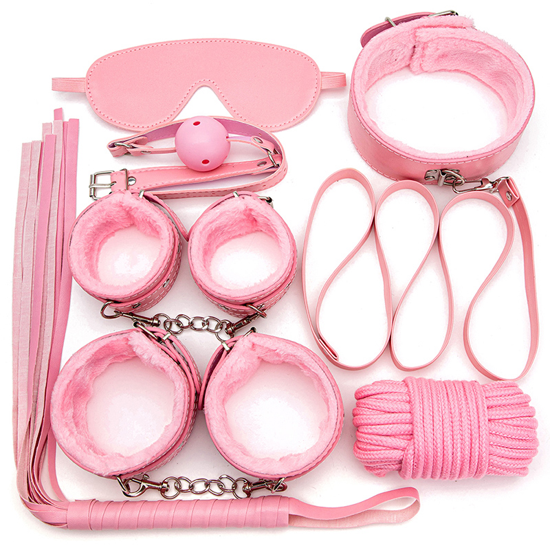 Set trói 10 món BDSM bạo dâm dụng cụ kích thích cho các cặp đôi