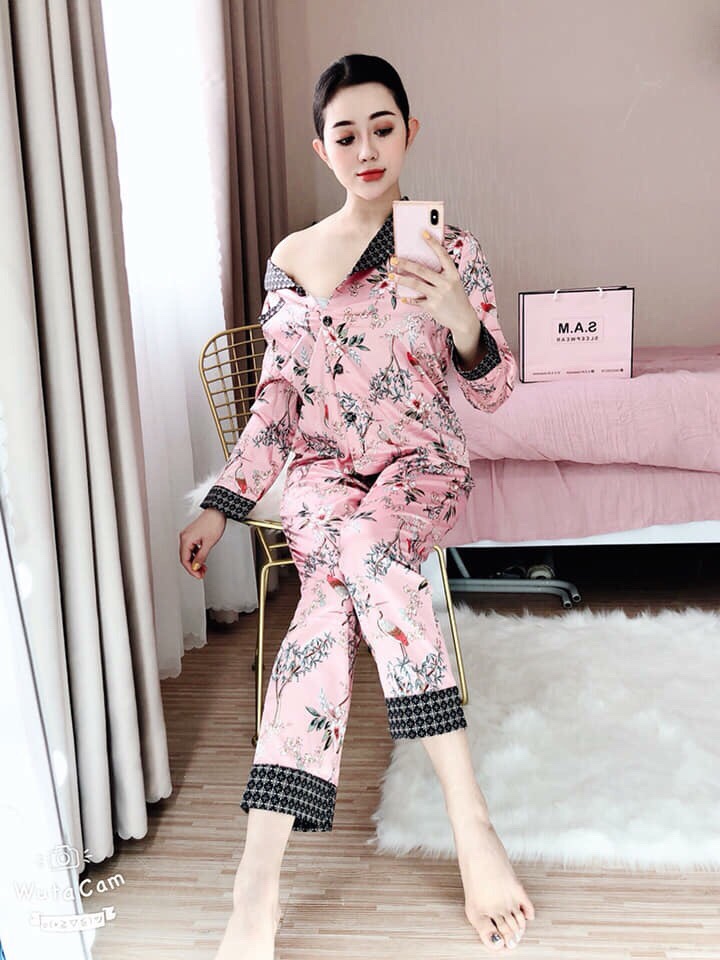 pijama lụa satin