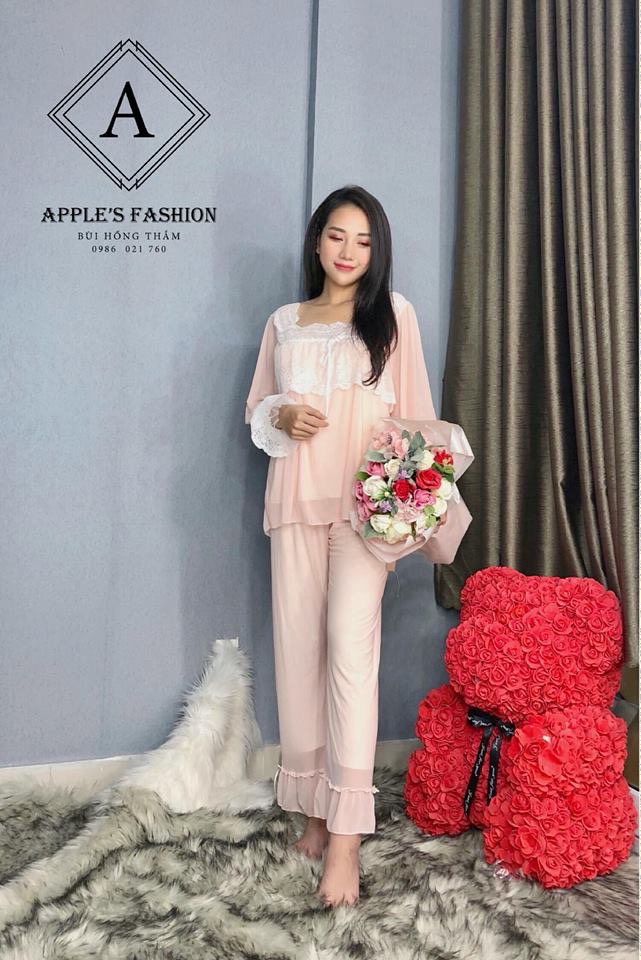 bộ ngủ bánh bèo