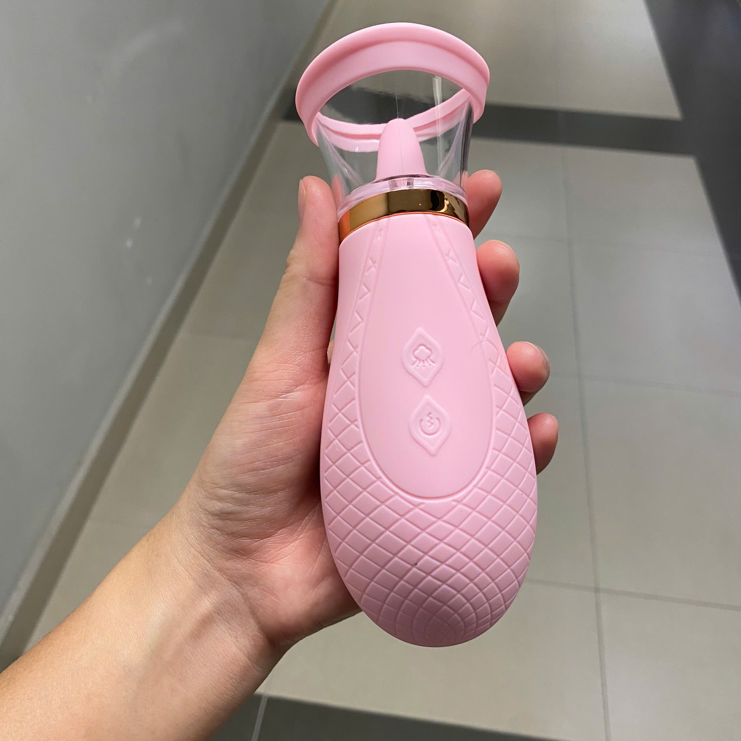 Máy liếm hút âm đạo massage ngực cao cấp