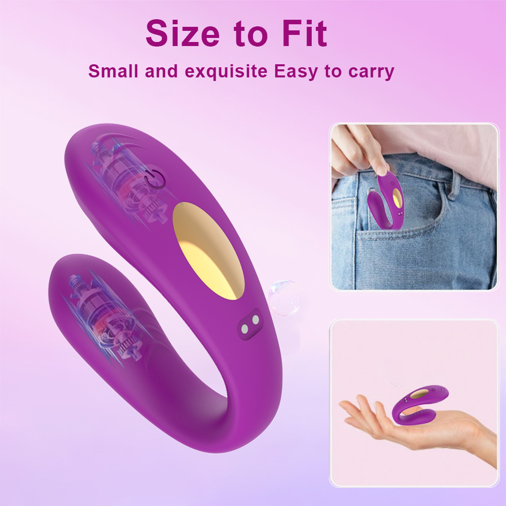 Máy rung điểm G điều khiển từ xa kích thích 2 điểm cùng lúc