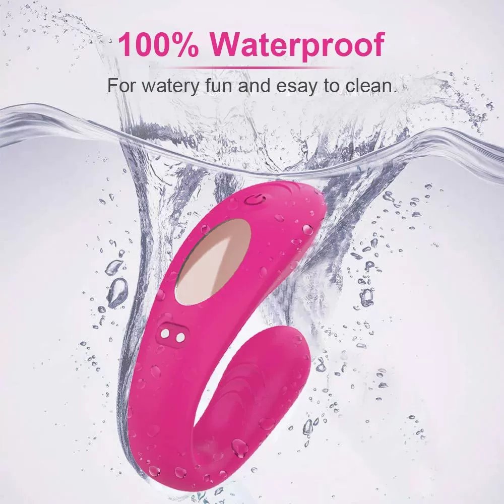 Máy rung điểm G điều khiển từ xa kích thích 2 điểm cùng lúc