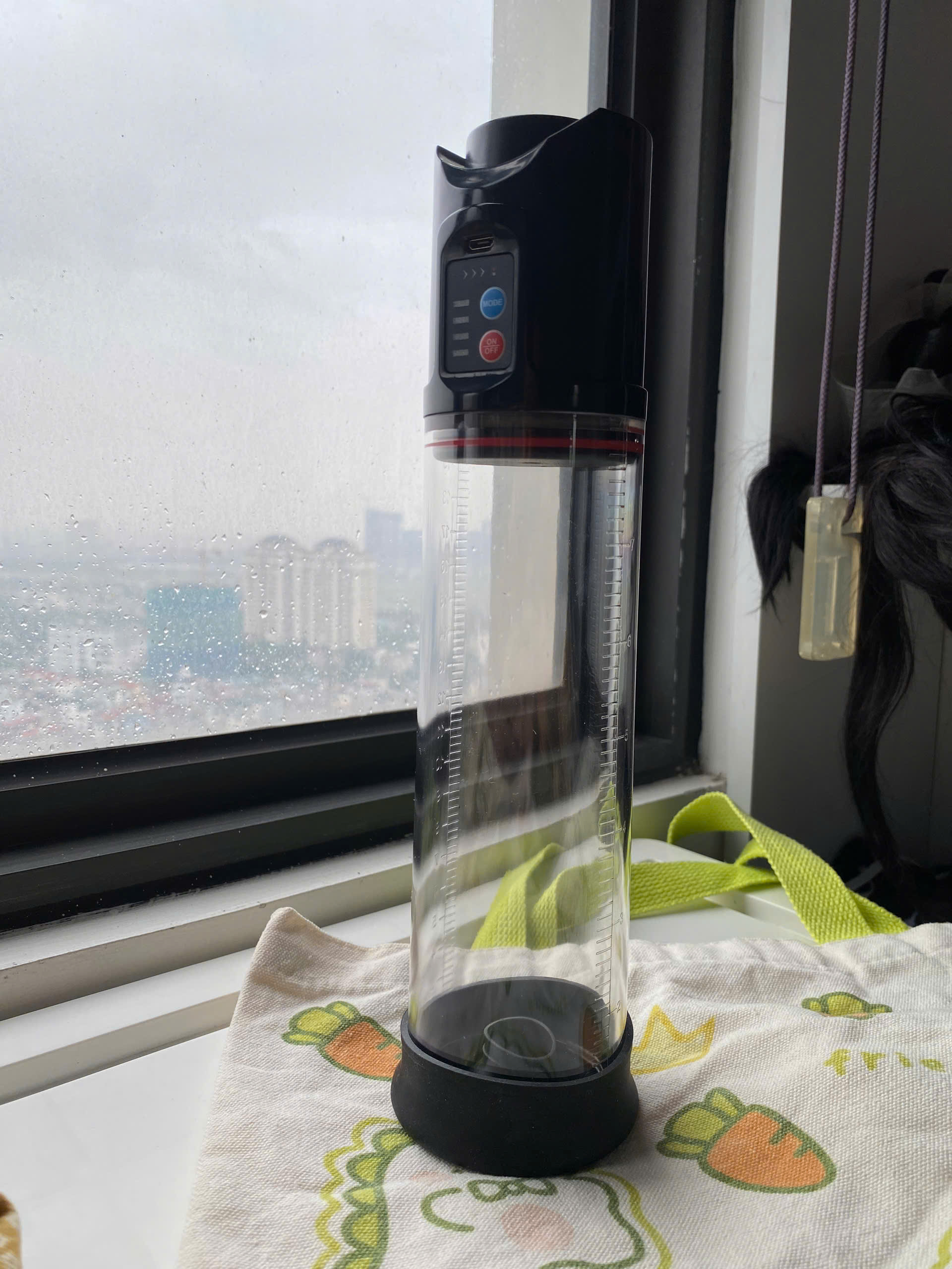 Máy tập dương vật Penis Pump tự động sạc pin tăng kích thước