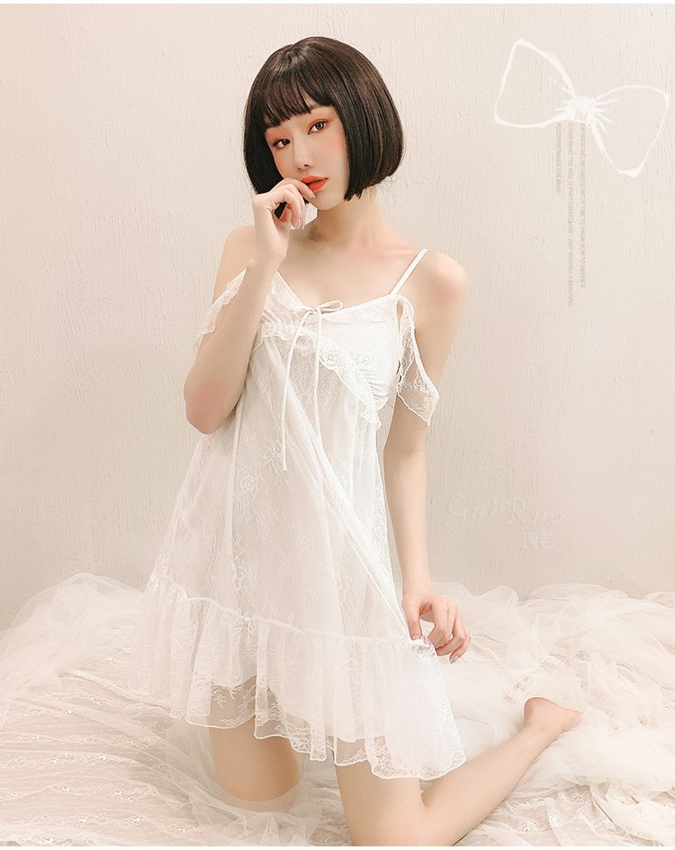 Váy ngủ voan ren 2 dây quyến rũ