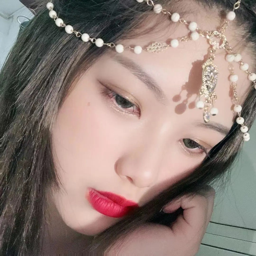 Băng đô Mông Cổ đính mặt phía trước