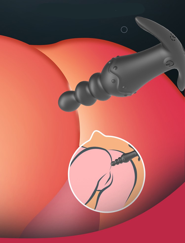 Máy rung hậu môn điều khiển từ xa Outward Wearable Anal Plug