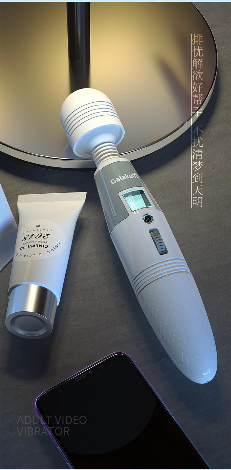 Chày rung Galaku 42 độ mát xa kích thích âm đạo 90 chế độ rung